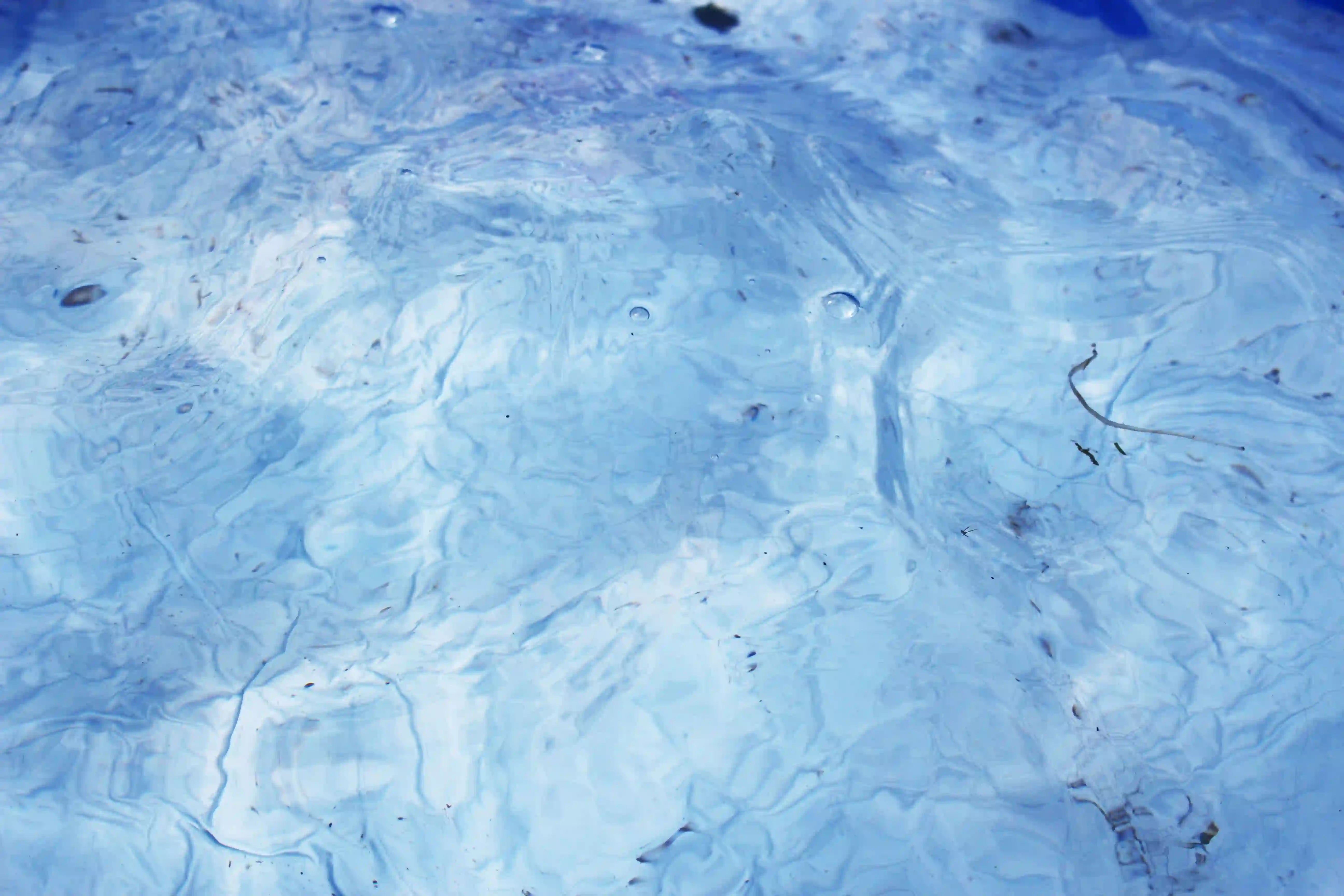 Dry ice pellets being manufactured in a production facility